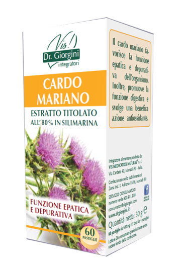 CARDO MARIANO ESTRATTO TITOLATO 60 PASTIGLIE - latuafarmacia.org