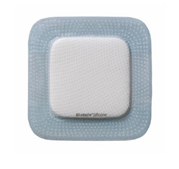 MEDICAZIONE BIATAIN IN SCHIUMA DI POLIURETANO CON BORDO ADESIVO IN SILICONE 10X30 CM 5 PEZZI - latuafarmacia.org