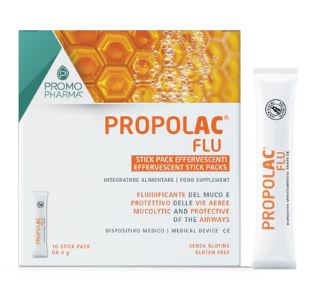 PROPOL AC FLU EFFERVESCENTE 10 BUSTINE - latuafarmacia.org
