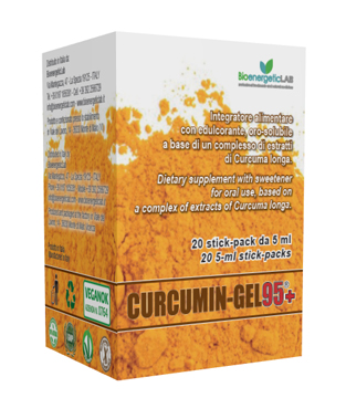 CURCUMIN GEL 95+ 20 BUSTINE DA 5 ML - latuafarmacia.org