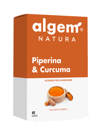 PIPERINA & CURCUMA 45 CAPSULE - latuafarmacia.org