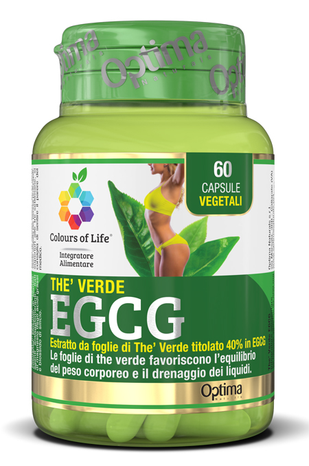 COLOURS OF LIFE THE VERDE EGCG 60 CAPSULE VEGETALI - latuafarmacia.org