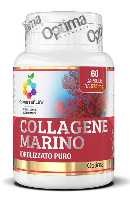 COLOURS OF LIFE COLLAGENE MARINO IDROLIZZATO PURO 60 CAPSULE 575 MG - latuafarmacia.org