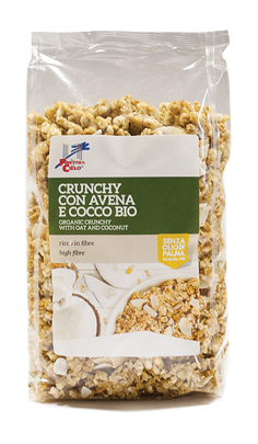 CRUNCHY CON AVENA E COCCO 375 G - latuafarmacia.org
