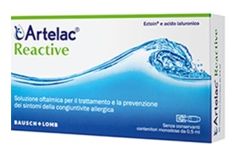 ARTELAC REACTIVE SOLUZIONE OFTALMICA MONODOSE 10 UNITA' DA 0,5 ML - latuafarmacia.org