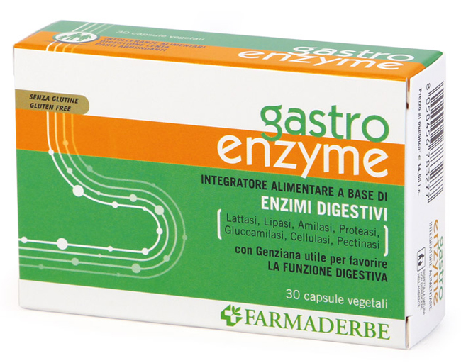 GASTRO ENZYME 30 CAPSULE VEGETALI - latuafarmacia.org