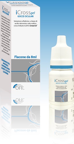 ICROSS GEL GOCCE OCULARI ACIDO IALURONICO CROSS-LINKATO 0,4% 8 ML - latuafarmacia.org