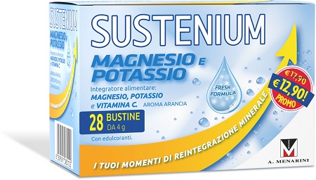 SUSTENIUM MAGNESIO POTASSIO 28 BUSTINE PROMO - latuafarmacia.org