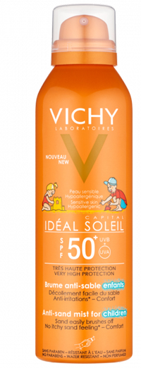 IDEAL SOLEIL ANTI-SAND KIDS SPF50 200 ML - latuafarmacia.org