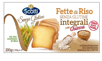 FETTE DI RISO INTEGRALE CON QUINOA 200 G - latuafarmacia.org