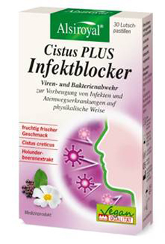ALSIROYAL INFEKT BLOCKER CISTUS PLUS  30 PASTIGLIE GOMMOSE 57 G - latuafarmacia.org