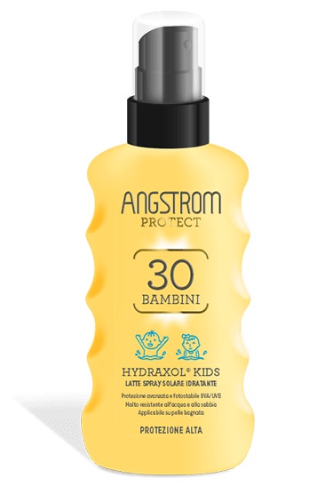 ANGSTROM PROTECT HYDRAXOL KIDS LATTE SPRAY SOLARE PROTEZIONE 30 175 ML - latuafarmacia.org