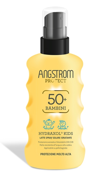 ANGSTROM PROTECT HYDRAXOL KIDS LATTE SPRAY SOLARE ULTRA PROTEZIONE 50+ 175 ML - latuafarmacia.org