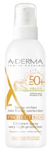 ADERMA A-D PROTECT KIDS SPRAY BAMBINO 50+ 200 ML - latuafarmacia.org