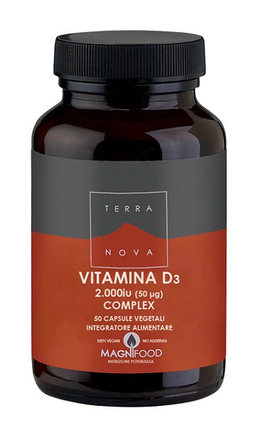 TERRANOVA COMPLESSO DI VITAMINA D3 2000 IU (50UG) 50 CAPSULE - latuafarmacia.org
