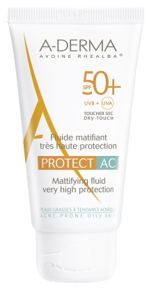 ADERMA A-D PROTECT AC FLUIDO MAT 50+ 40 ML - latuafarmacia.org