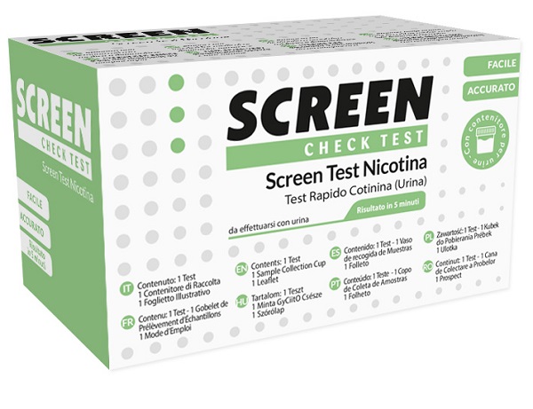 SCREEN TEST NICOTINA/COTININA URINA - latuafarmacia.org