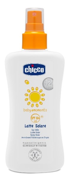 CHICCO LATTE SOLARE SPRAY SPF50 - latuafarmacia.org