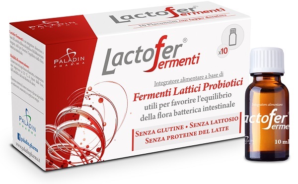 LACTOFER FERMENTI 10 FLACONCINI 10 ML - latuafarmacia.org