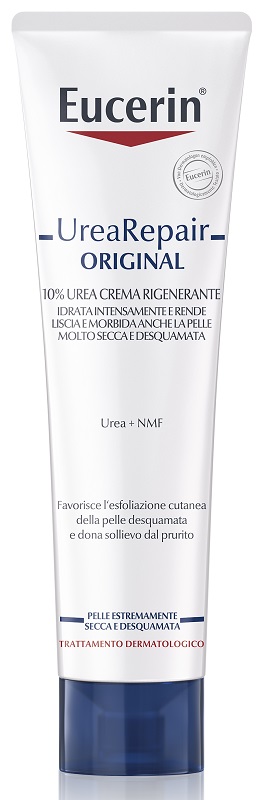 EUCERIN UREAREPAIR ORIGINAL CREMA RIGENERANTE 10% UREA 100 ML TRAVEL SIZE - latuafarmacia.org