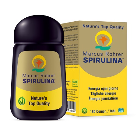 SPIRULINA MARCUS ROHRER RICARICA 180 COMPRESSE - latuafarmacia.org