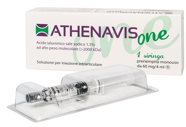 SIRINGA INTRA-ARTICOLARE ATHENAVIS ONE ACIDO IALURONICO 1,5% 4 ML - latuafarmacia.org