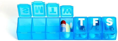 PORTAPILLORE SET MEDSTIMANALE MEDS - latuafarmacia.org