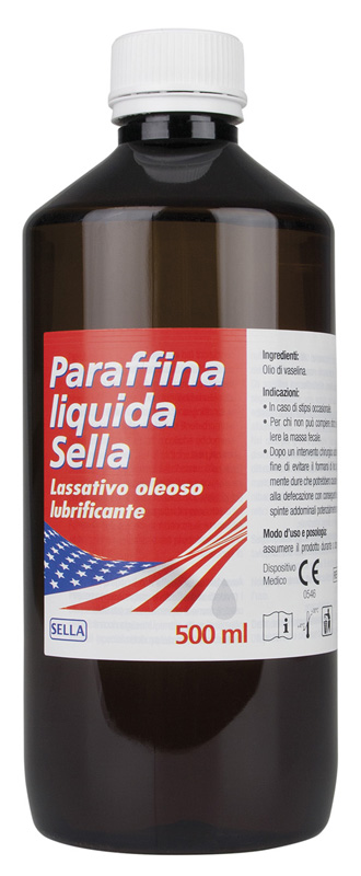 PARAFFINA LIQUIDA MD LASSATIVO 500 ML SELLA - latuafarmacia.org