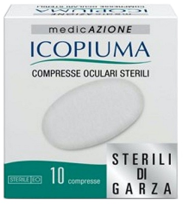 COMPRESSE OCULARI ADESIVE STERILI 10 PEZZI - latuafarmacia.org