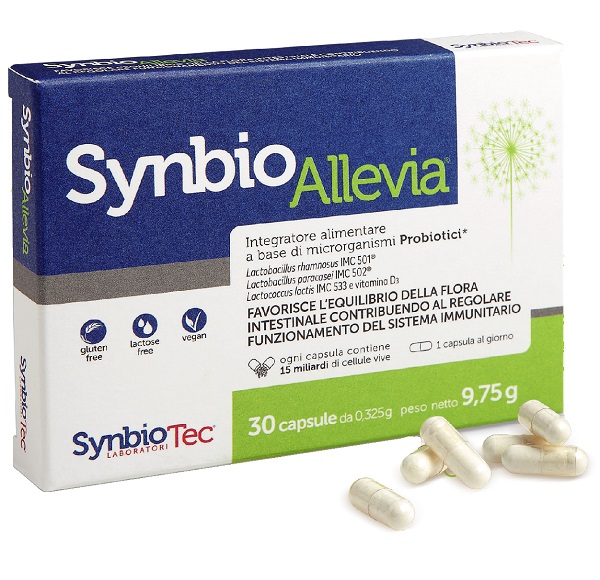 SYNBIOALLEVIA 30 CAPSULE - latuafarmacia.org