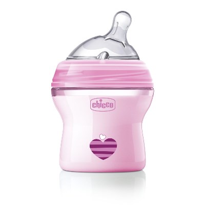 CHICCO BIBERON NATFEEL 0M+ 150 ML GIRL - latuafarmacia.org
