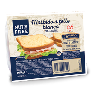 NUTRIFREE MORBIDO A FETTE BIANCO 165 G - latuafarmacia.org