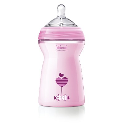 CHICCO BIBERON NATFEEL 6M+ GIRL 330 ML - latuafarmacia.org