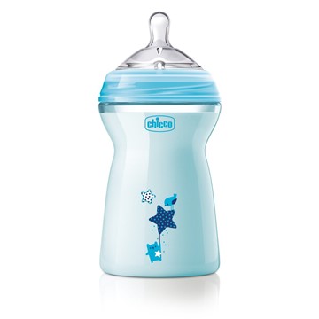 CHICCO BIBERON NATURAL FEELING 6 M+ BOY 330 ML - latuafarmacia.org