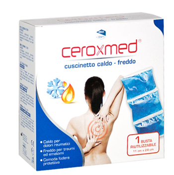 CUSCINETTO CALDO/FREDDO CEROXMED 11 X 24 CM 1 BUSTA - latuafarmacia.org