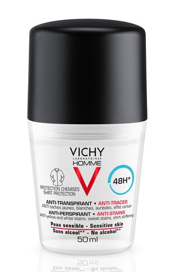 VICHY HOMME DEO ANTI-MACCHIE 50 ML - latuafarmacia.org