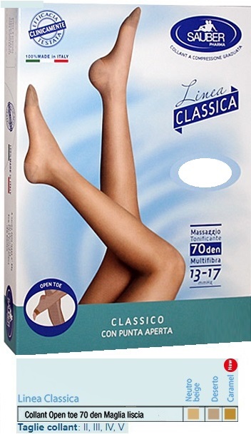 SAUBER COLLANT OPEN TOE MAGLIA LISCIA 70 DEN COLORE NEUTRO BEIGE TAGLIA 3 LINEA CLASSICA - latuafarmacia.org