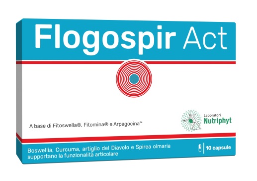 FLOGOSPIR ACT 10 CAPSULE - latuafarmacia.org