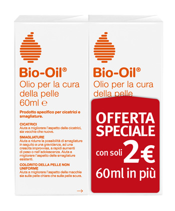 BIO-OIL OLIO PER LA CURA DELLA PELLE 2 X 60 ML - latuafarmacia.org