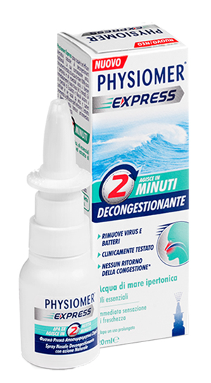 SPRAY NASALE PHYSIOMER EXPRESS SPRAY 20 ML - latuafarmacia.org
