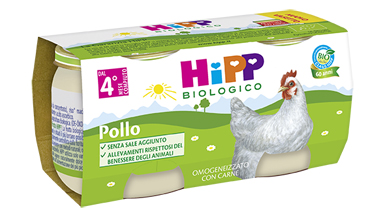 HIPP BIO HIPP BIO OMOGENEIZZATO POLLO 2X80 G - latuafarmacia.org