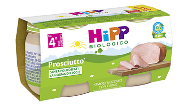 HIPP BIO HIPP BIO OMOGENEIZZATO PROSCIUTTO 2X80 G - latuafarmacia.org