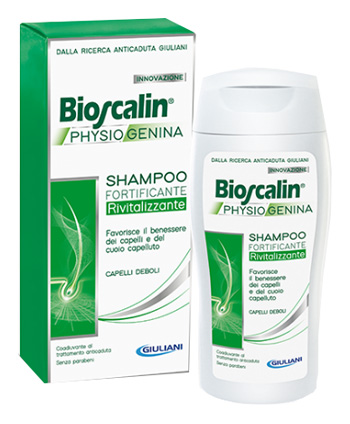 BIOSCALIN PHYSIOGENINA SHAMPOO FORTIFICANTE RIVITALIZZANTE 200 ML - latuafarmacia.org