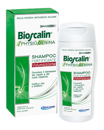 BIOSCALIN PHYSIOGENINA SHAMPOO FORTIFICANTE VOLUMIZZANTE 200 ML - latuafarmacia.org