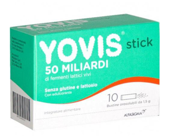 YOVIS STICK 10 BUSTINE DA 1,5 G - latuafarmacia.org
