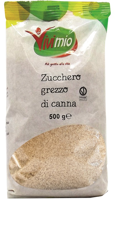 ZUCCHERO GREZZO DI CANNA VIVIMIO 500 G - latuafarmacia.org