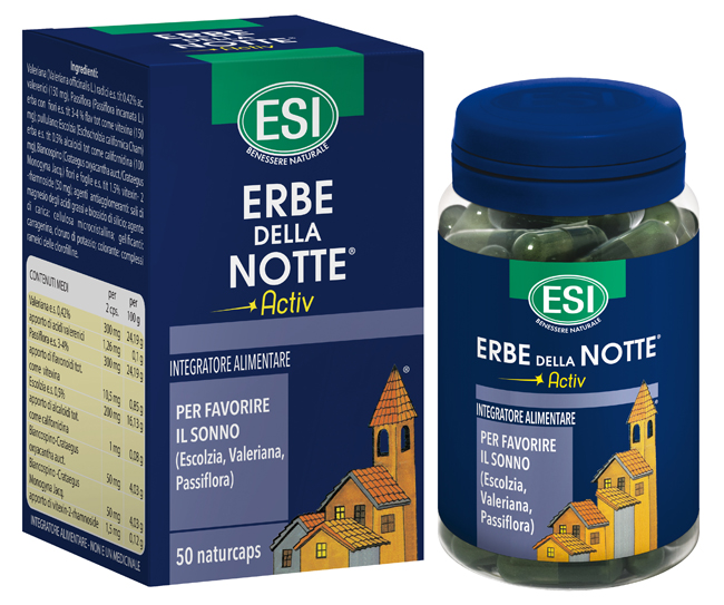 ESI ERBE DELLA NOTTE ACTIV 50 CAPSULE - latuafarmacia.org