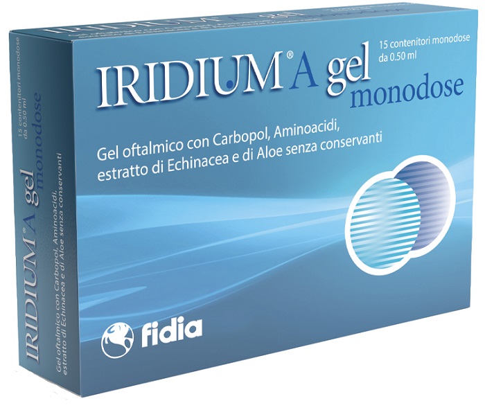 IRIDIUM A GEL OFTALMICO MONODOSE 15 CONTENITORI DA 0,50 ML - latuafarmacia.org