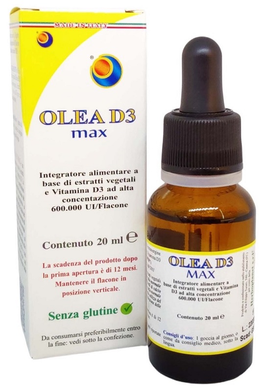 OLEA D3 MAX GOCCE 20 ML - latuafarmacia.org