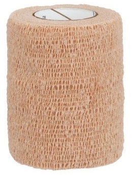 BENDA ELASTICA COMPRESSIVA AUTOADESIVA COBAN 7,5X200CM IN ESTENSIONE 7,5X450CM COLORE CARNE - latuafarmacia.org